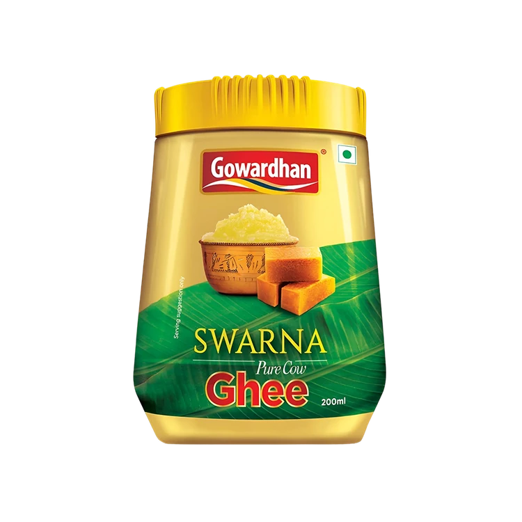 Gowardhan Swarna Pure Cow Ghee (Hasuvina Tuppa)