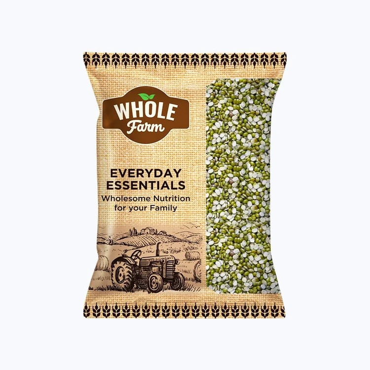 Whole Farm Premium Moong Dal (Chilka) (Hesaru Kalu)