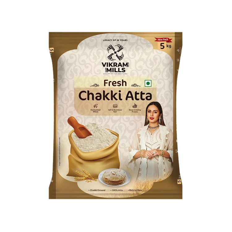Vikram Mills Fresh Chakki Atta (Godihittu)
