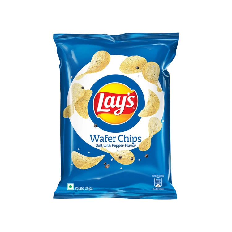 Lay's Wafer Style - Salt with Pepper Potato Chips