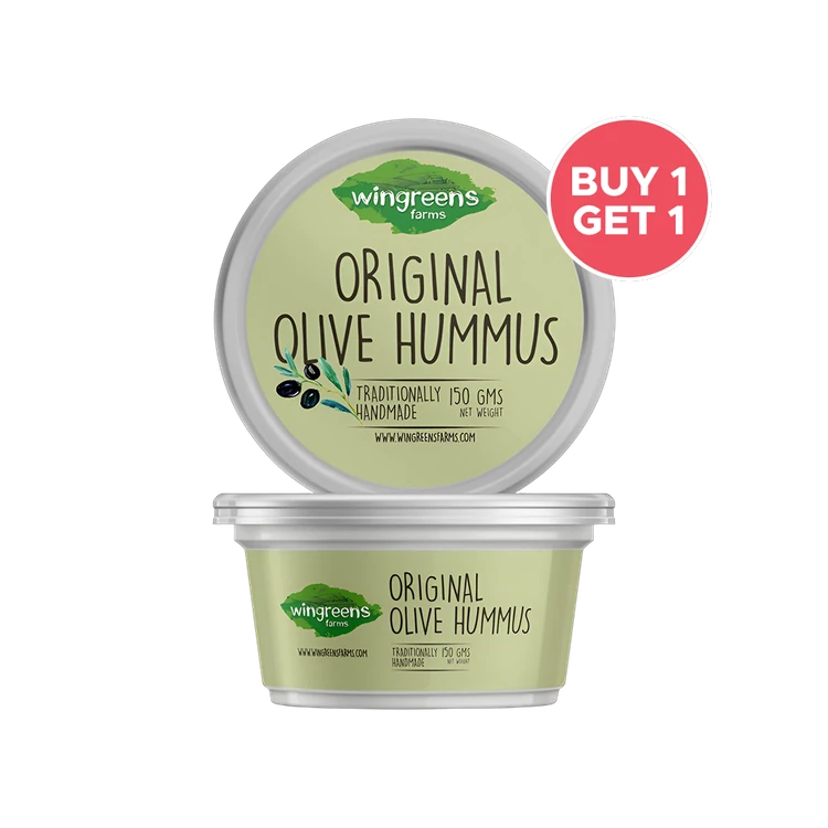 Wingreens Farms Original Olive Hummus Dip - Buy 1 Get 1 Free