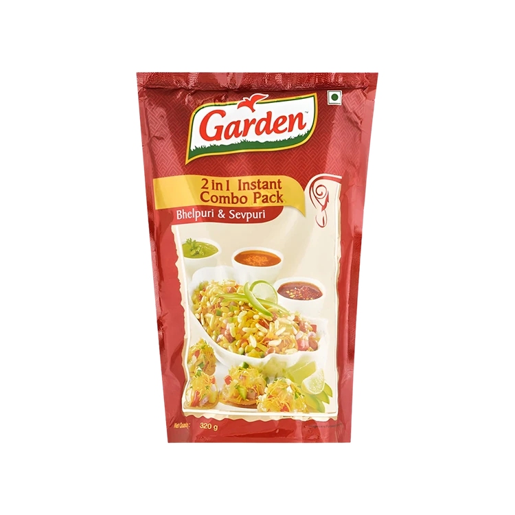 Garden 2 in 1 Instant Combo Pack Bhelpuri & Sevpuri Bhelpuri