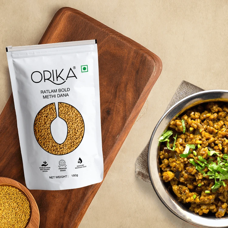 Orika Fenugreek/ Methi Seeds (Menthe Kalu)