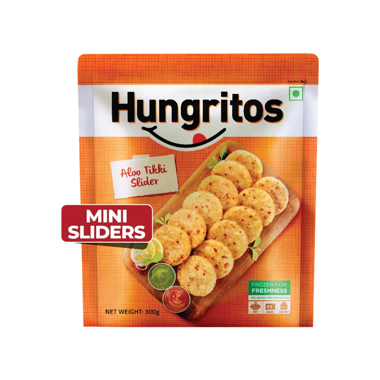 Hungritos Aloo Tikki Slider