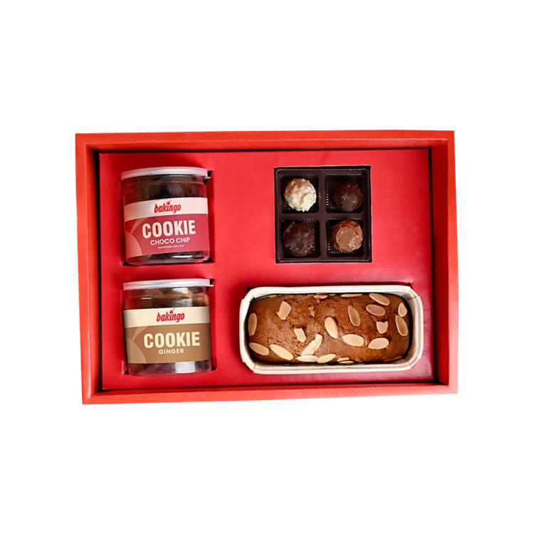 Bakingo Cookies N Plum Cake Christmas Gift Hamper