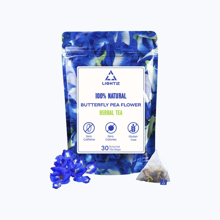 Light Up Butterfly Pea Flower Herbal Tea