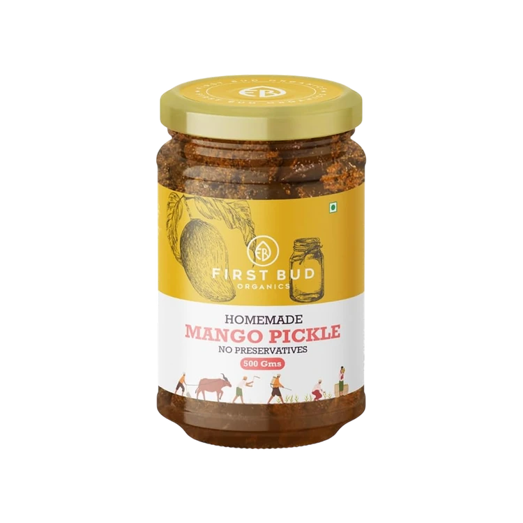 First Bud Organics Homemade Mango Pickle