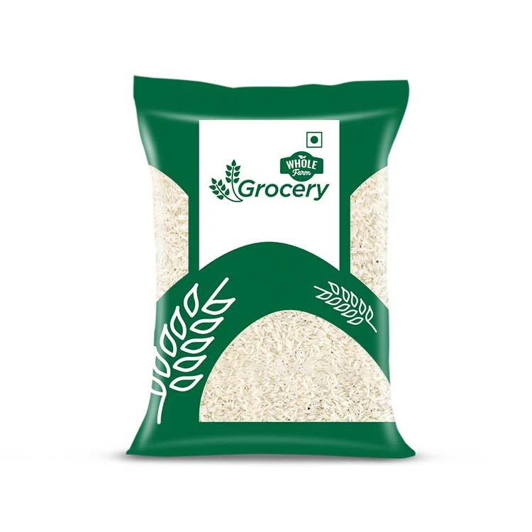 Whole Farm Grocery Raw Sonamasuri Rice (6-12 Months) (Long Grain) (Sonamasuri Akki)