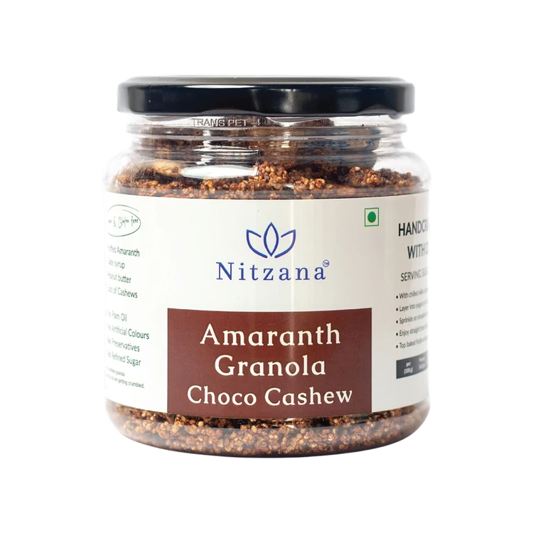 Nitzana Choco Cashew Amaranth Granola
