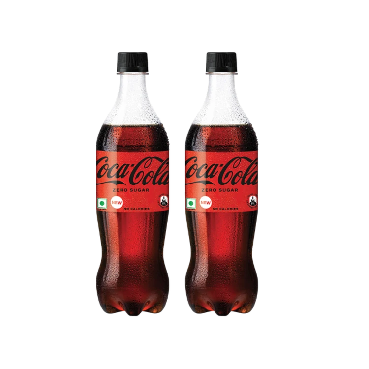 Coca-Cola Zero Sugar Soft Drink - Pack of 2