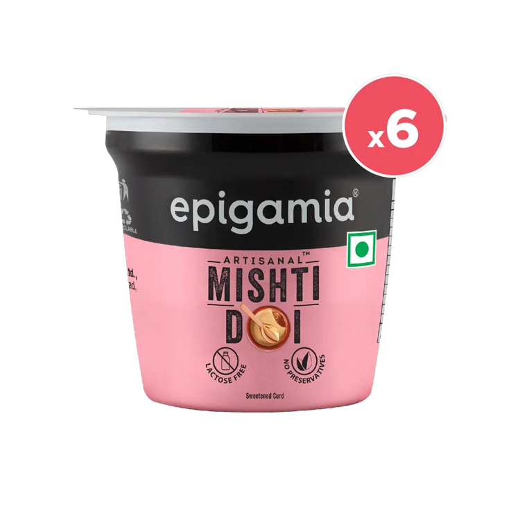 epigamia Mishti Doi - Pack of 6