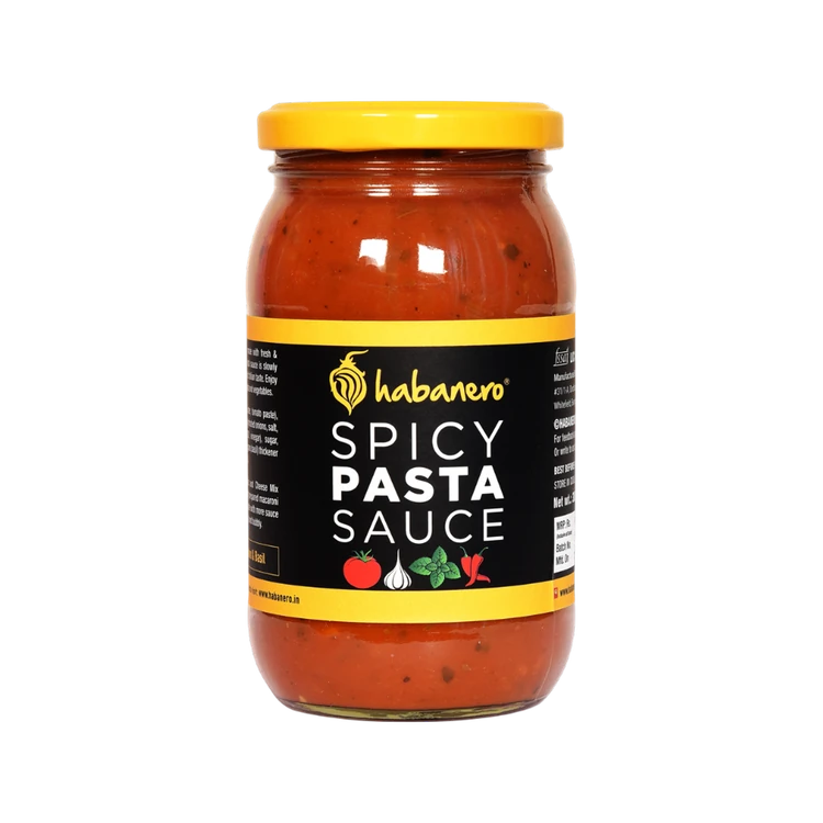 Habanero Herb Infused Arrabiata Style Spicy Pizza Pasta Sauce