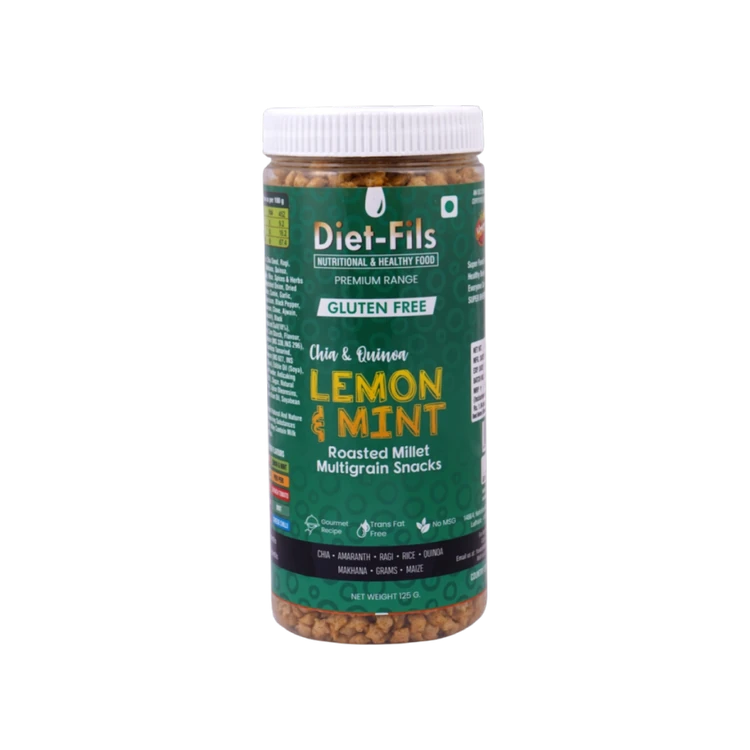 Diet-Fils Lemon & Mint Multigrain Snack
