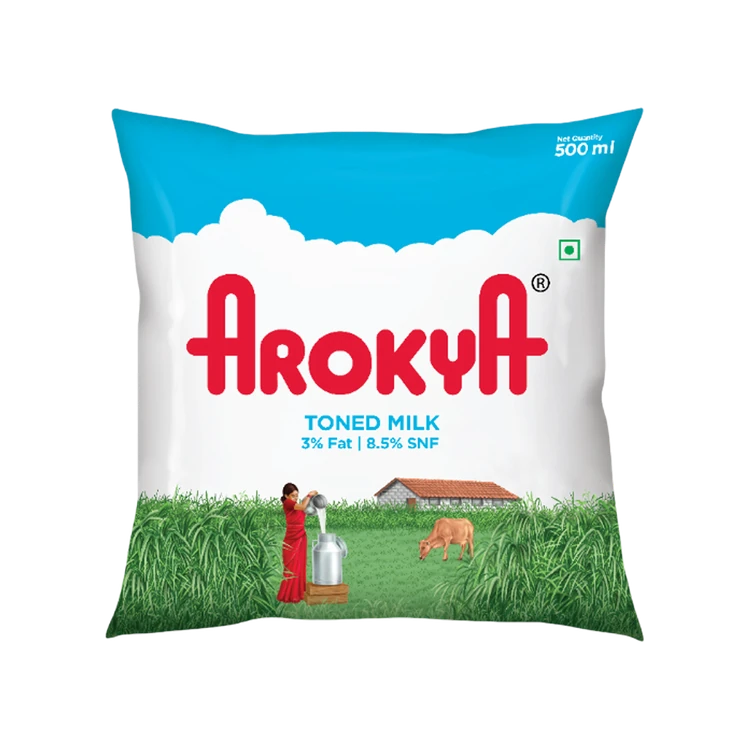 Arokya Toned Milk