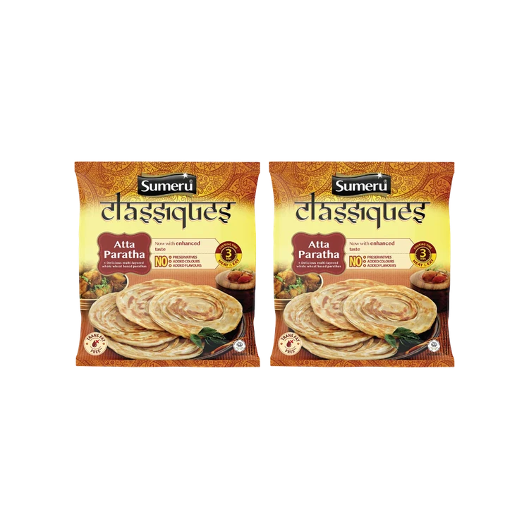 Sumeru Atta Paratha (Frozen) - Pack of 2