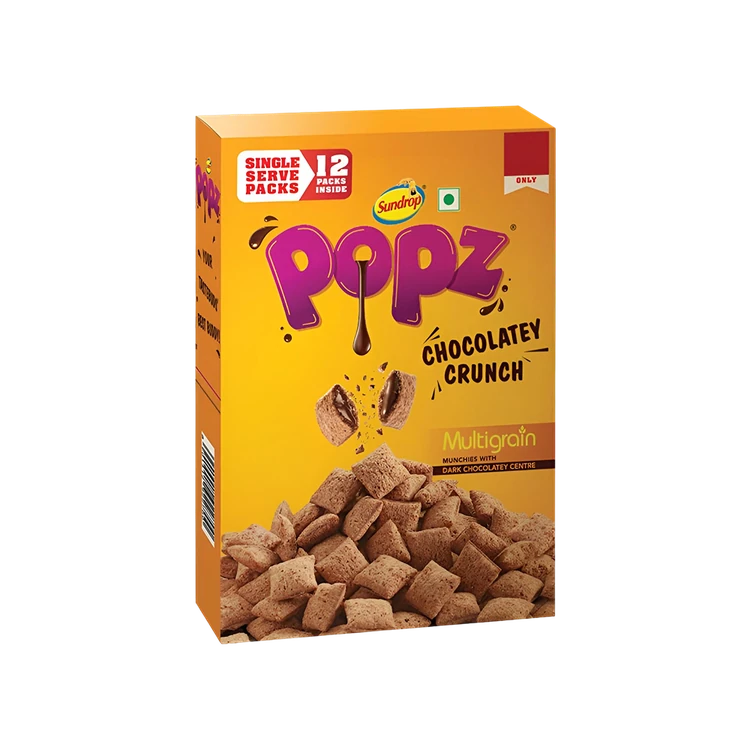 Sundrop Popz Multigran Chocolatey Crunch Fills Kids Cereal