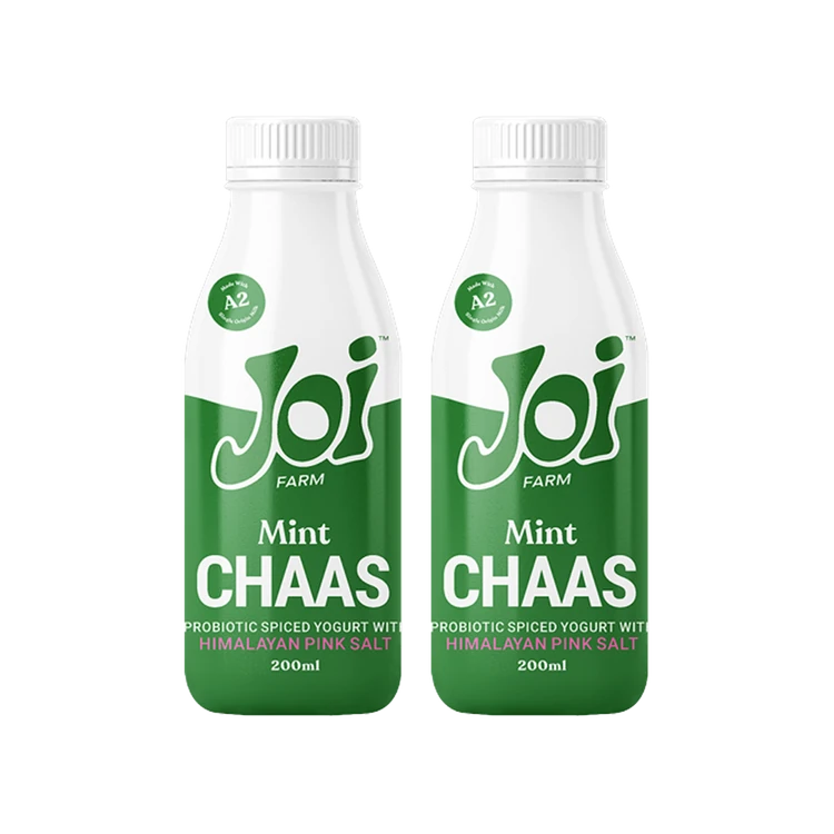 Joi Farm Mint Chaas Salted Buttermilk - Pack of 2
