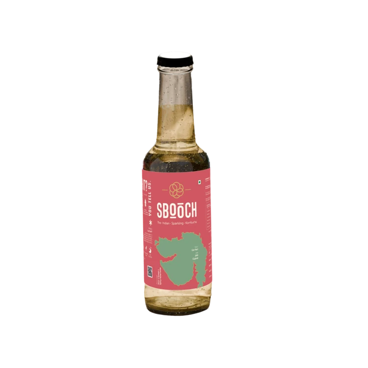 Sbooch Gor Keri Indian Sparkling Kombucha Tea