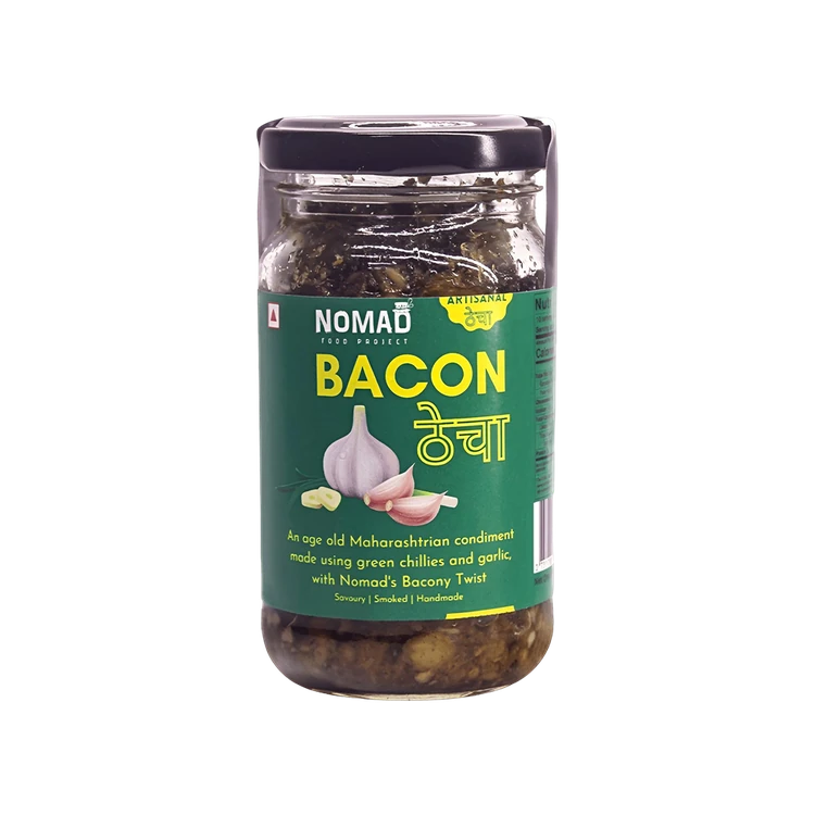 Nomad Food Project Bacon Thecha - Green