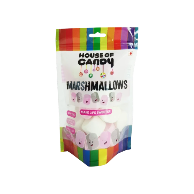 House of Candy Pink & White Tube Marshmallow