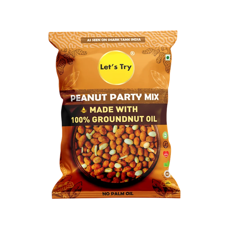 Let's Try Party Mix Peanuts
