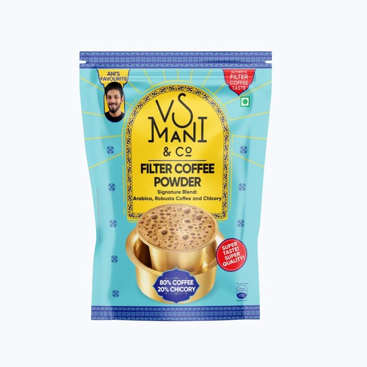 VS Mani & Co. Filter Coffee with 20% Chicory
