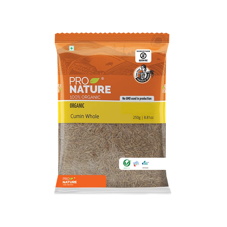 Pro Nature Organic Cumin Seeds / Jeera Seeds