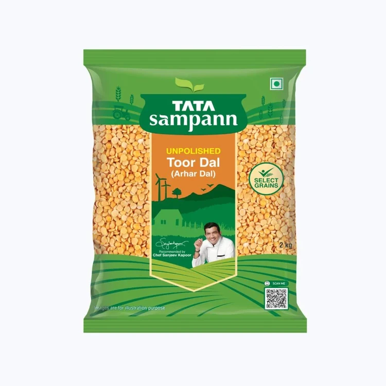 Tata Sampann Unpolished Toor Dal (Togari Bele)