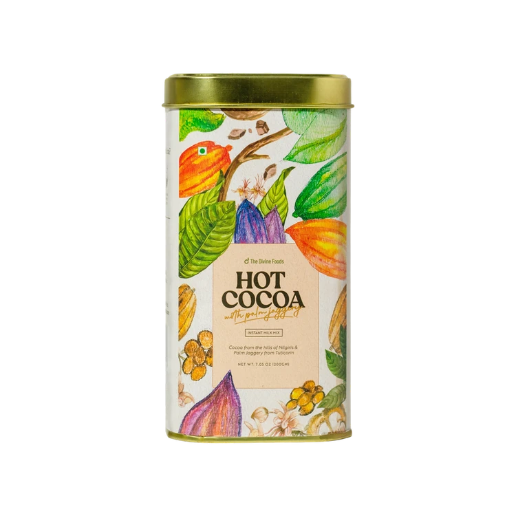 The Divine Foods Hot Chocolate Instant Milk Mix