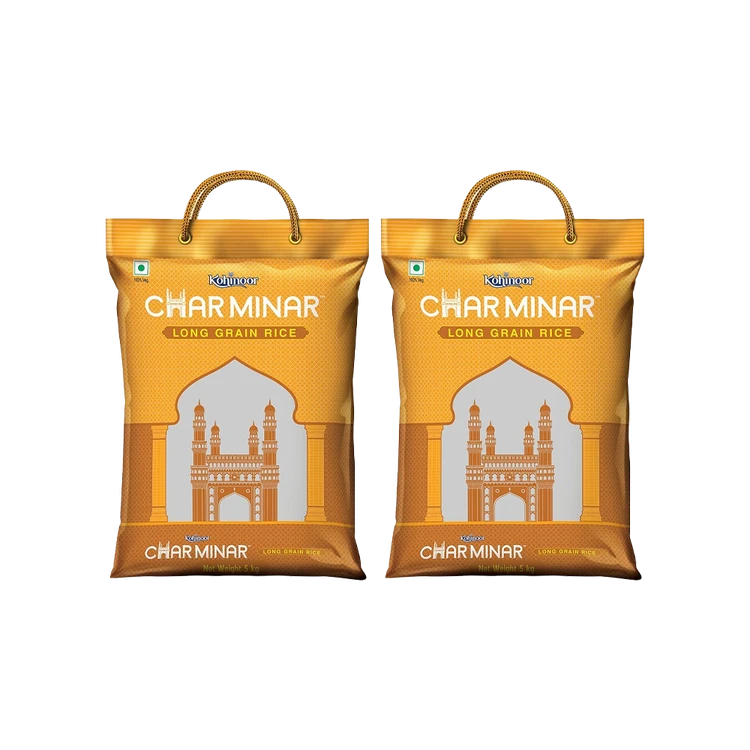 Kohinoor Charminar Long Grain Rice (Long Grain) - Pack of 2 (Akki)