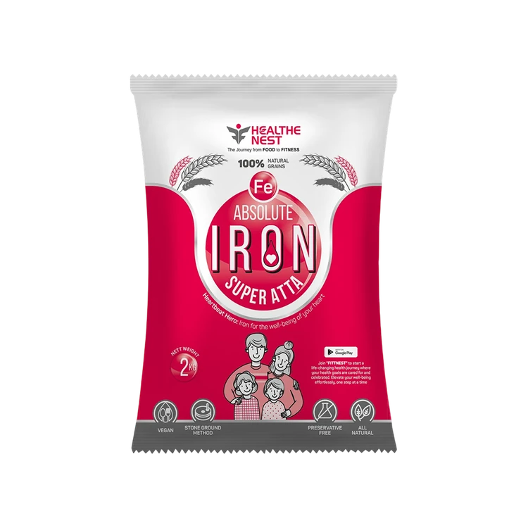HEALTHE NEST Absolute Iron Super Atta