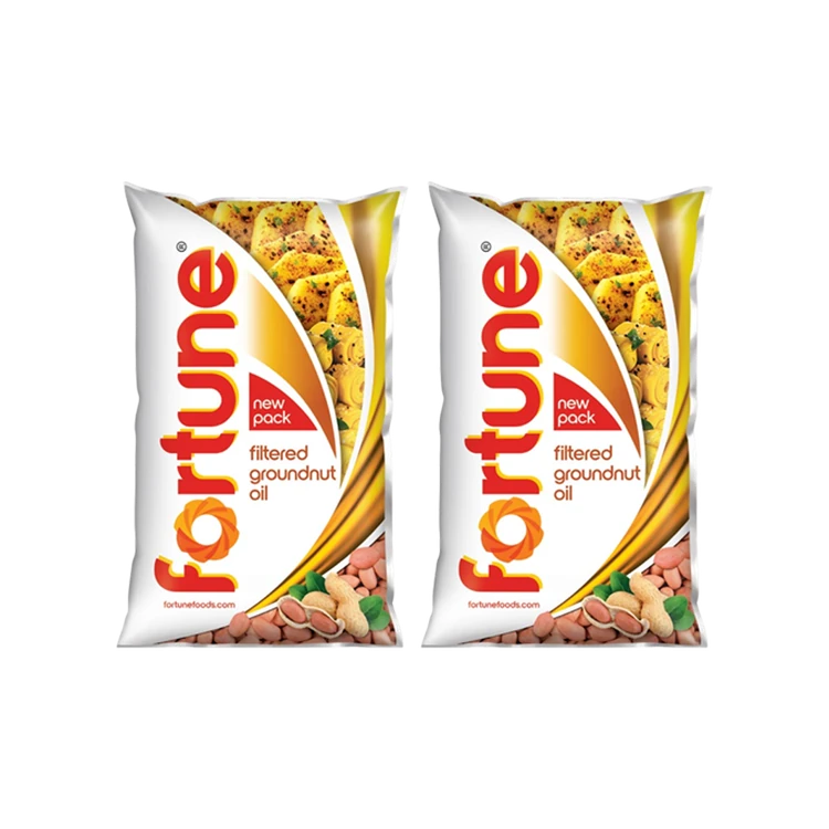 Fortune Filtered Groundnut Oil - Pack of 2 (Kadale Enne)