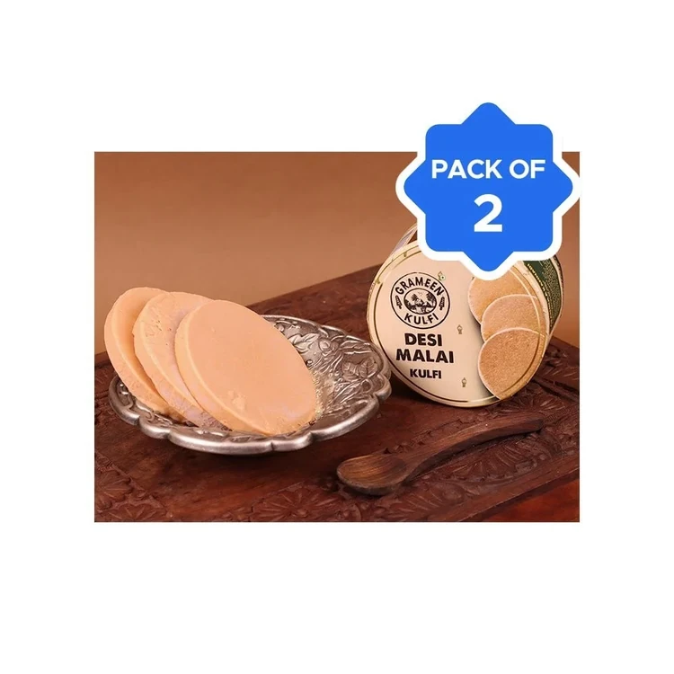 Grameen Desi Malai Kulfi - Pack of 2
