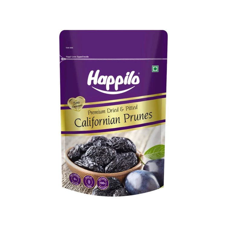 Happilo Premium Californian Pitted Prunes (Onte Drakshi)