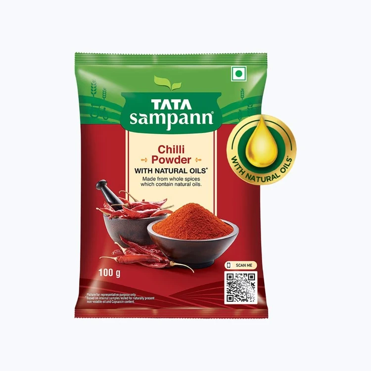 Tata Sampann Chilli Powder with Natural Oils