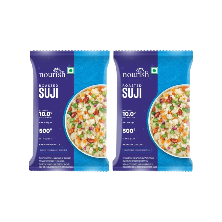 Nourish Sooji/Rava - Pack of 2 (Rave)