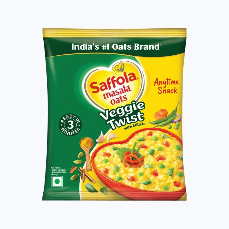 Saffola Masala Veggie Twist Oats