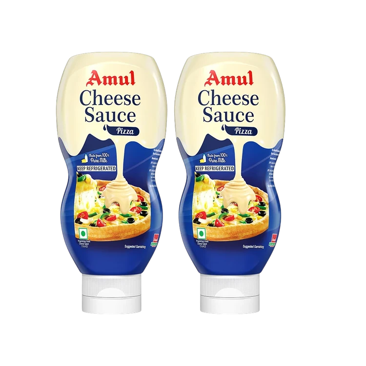 Amul Pizza Cheese Sauce - Pack of 2