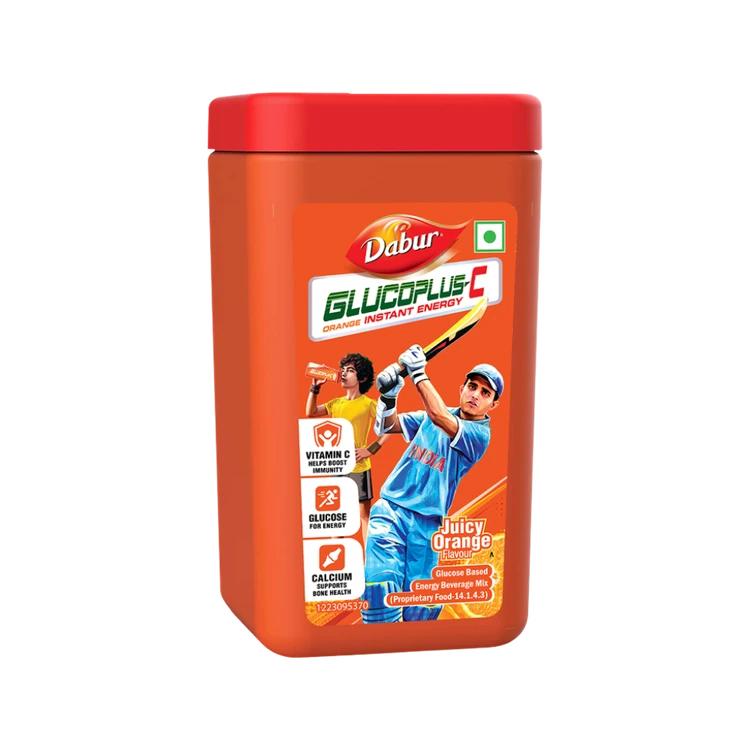 Dabur GlucoPlus-C Orange Energy Drink Mix