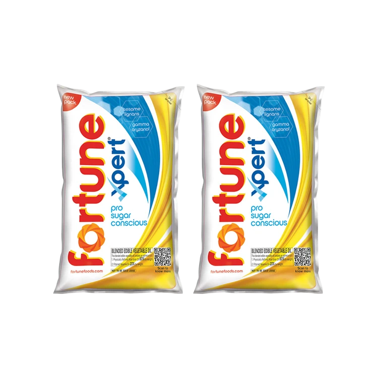 Fortune Xpert Pro Sugar Conscious Edible Oil - Pack of 2 (Aduge Enne)