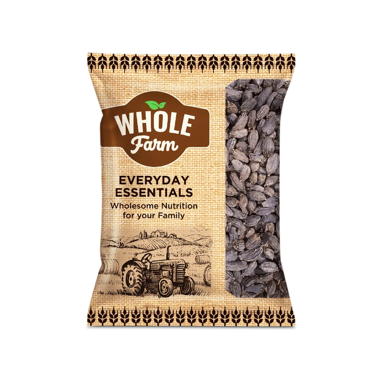 Whole Farm Premium Black Cardamom Whole (Dodda Yelakki)
