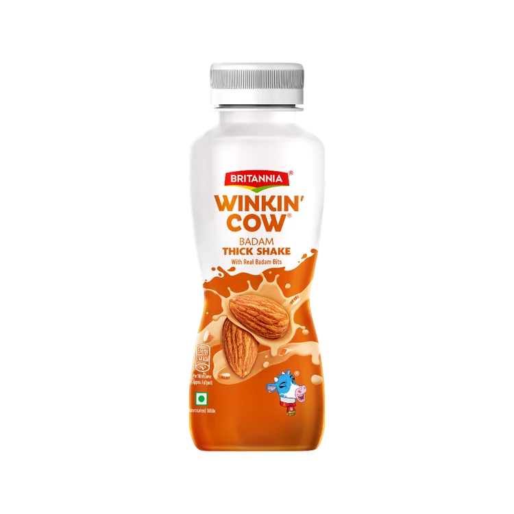 Britannia Winkin Cow Badam Thick Milkshake