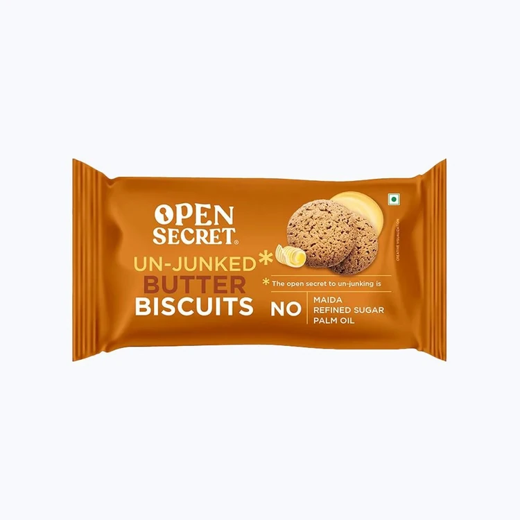 Open Secret Zero Maida Healthy Millet Biscuit - Butter