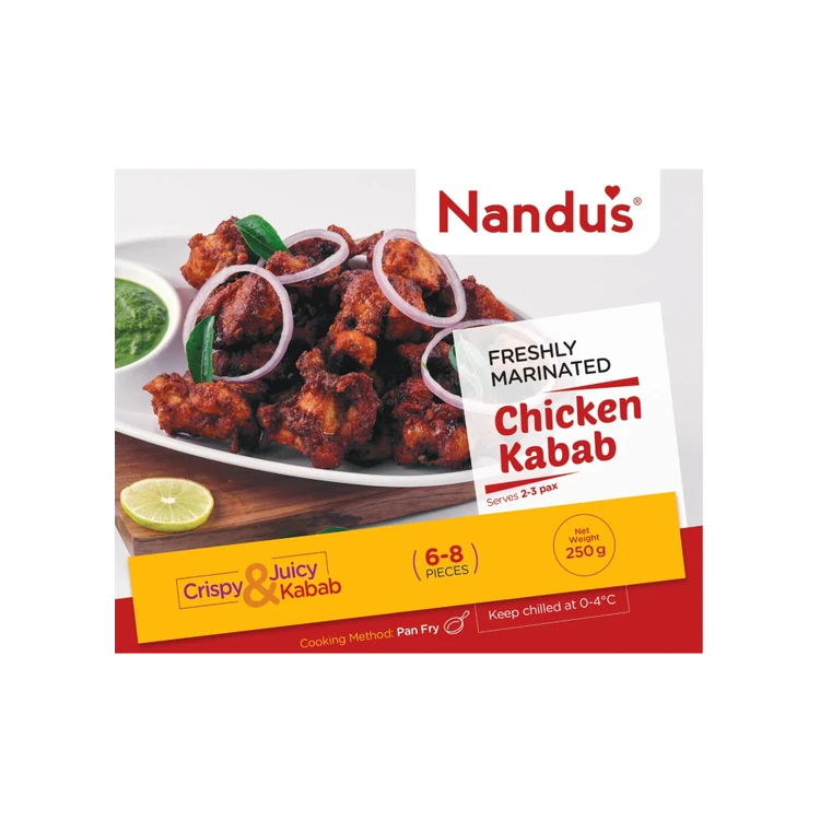 Nandu's Freshly Marinated Chicken Kebab