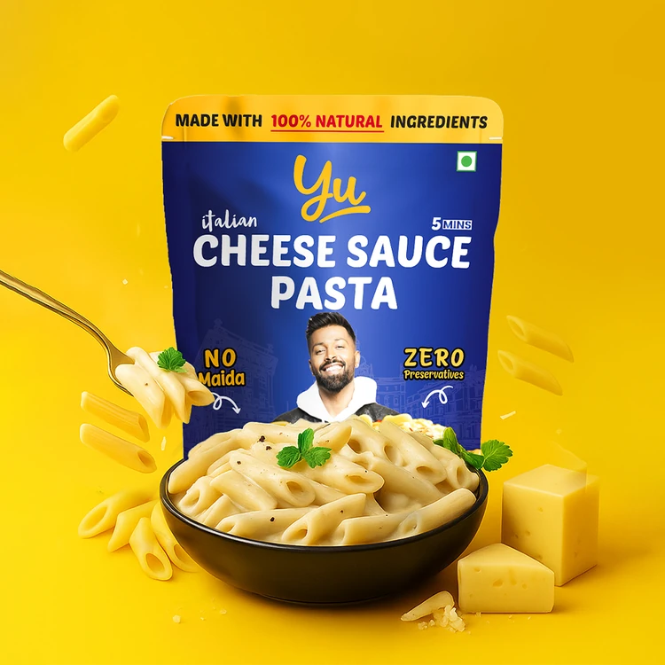 Yu Cheese Sauce Instant Wheat Pasta (Penne)