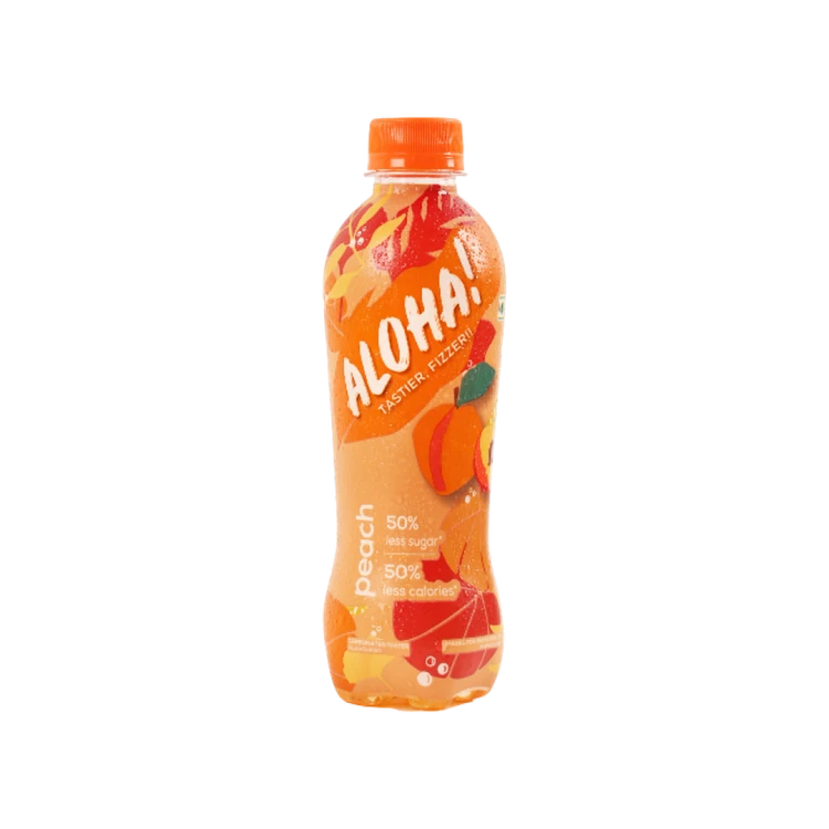 Aloha! Peach Flavoured Soft Drink