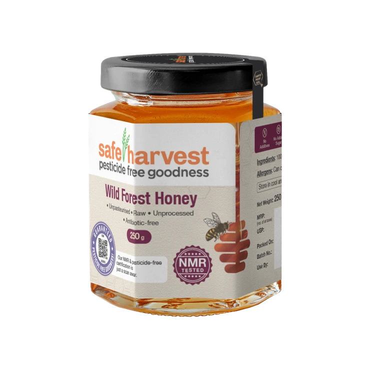 Safe Harvest Multi Floral Forest Pesticide-Free Honey