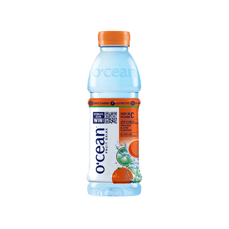 O'cean Orange & Lime Flavoured Water