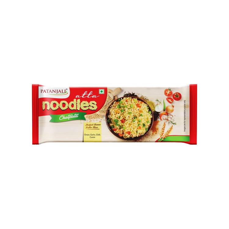 Patanjali Chatpata Atta Noodles (Classic Family Pack)