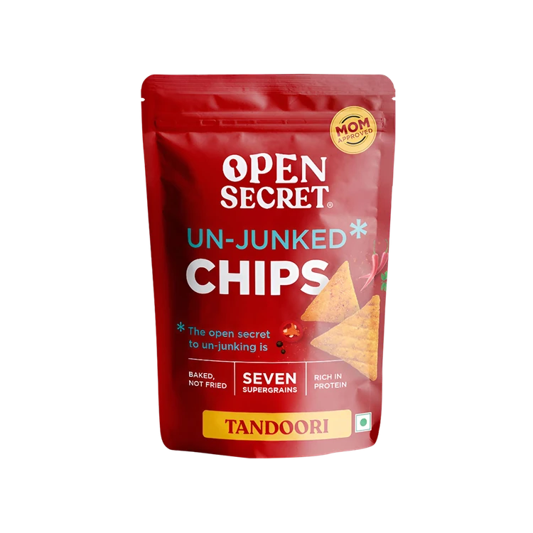 Open Secret Tandoori Baked Chips (High Protein)
